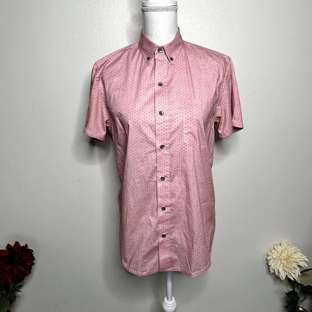 NEW WRK Stitch Fix The Reworked Pink Shirt